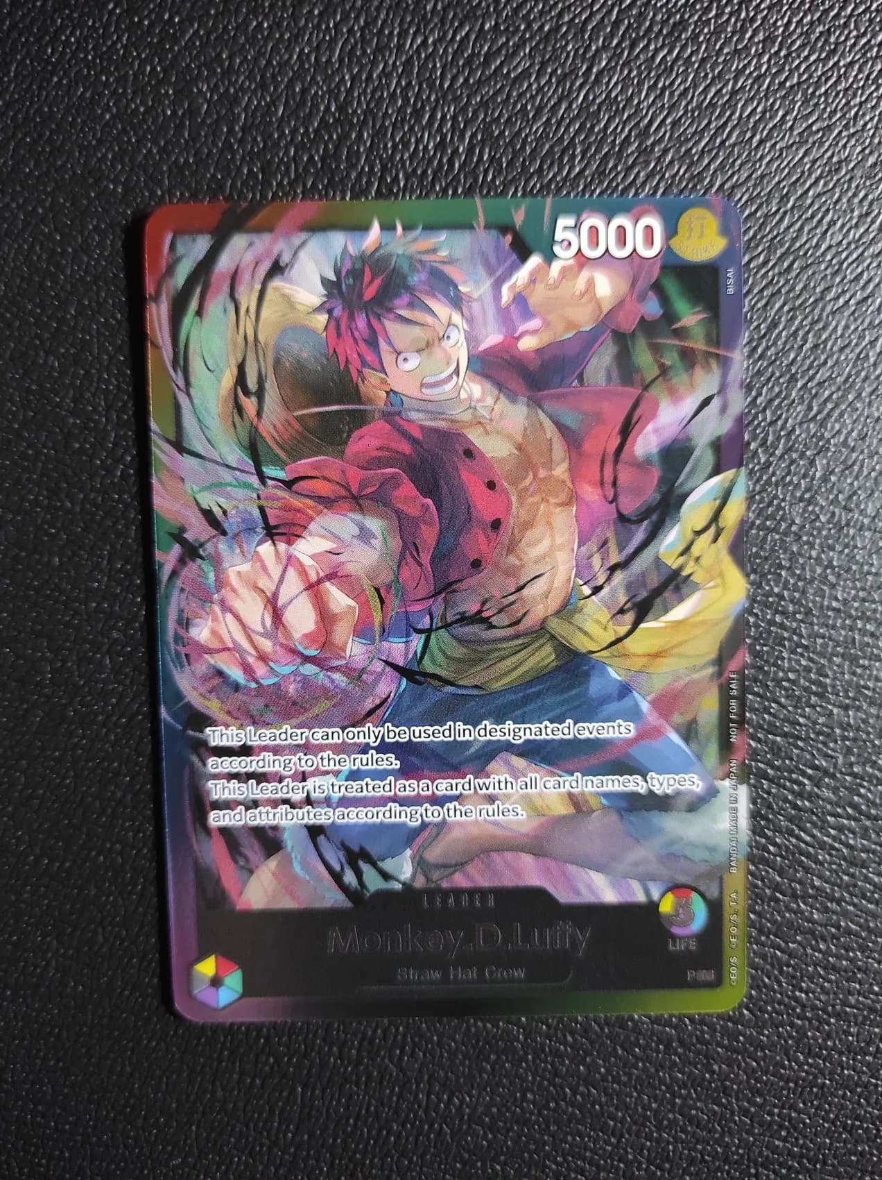 Promo | Monkey D Luffy Rainbow UNSEALED (HOLO) gambar 1